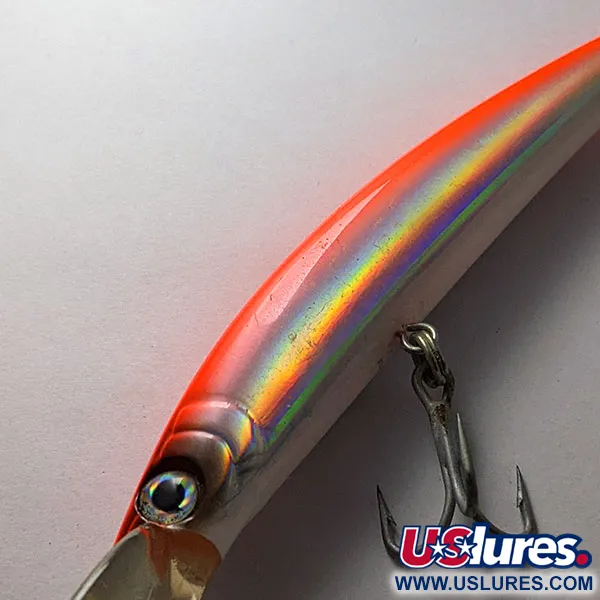 Yo-Zuri/Duel Yo-Zuri Crystal Minnow Deep Diver Floating 110, PK Fluorescent Pink, 16 г, воблер #19637