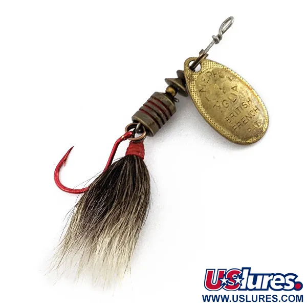  Mepps Aglia 1 dressed, латунь, 3,6 г, блешня оберталка (вертушка) #19642