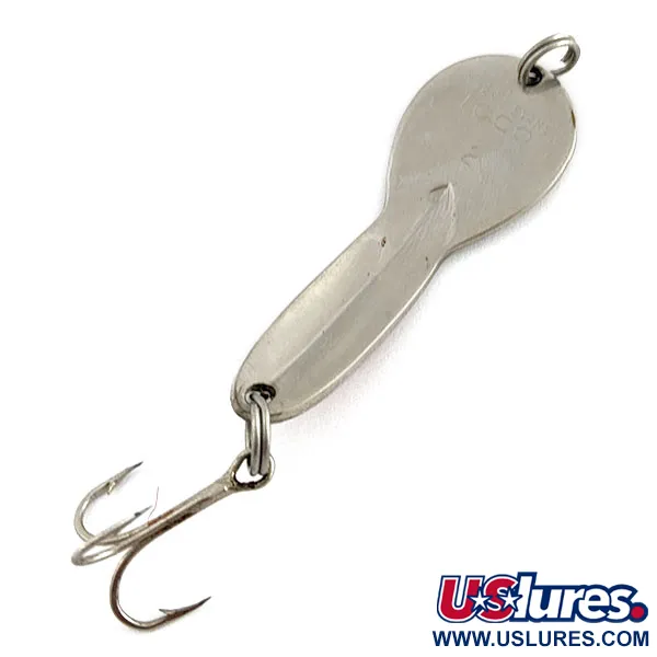 Glen Evans Loco 2, нікель/червоний, 7 г, блесна коливалка (колебалка) #19659