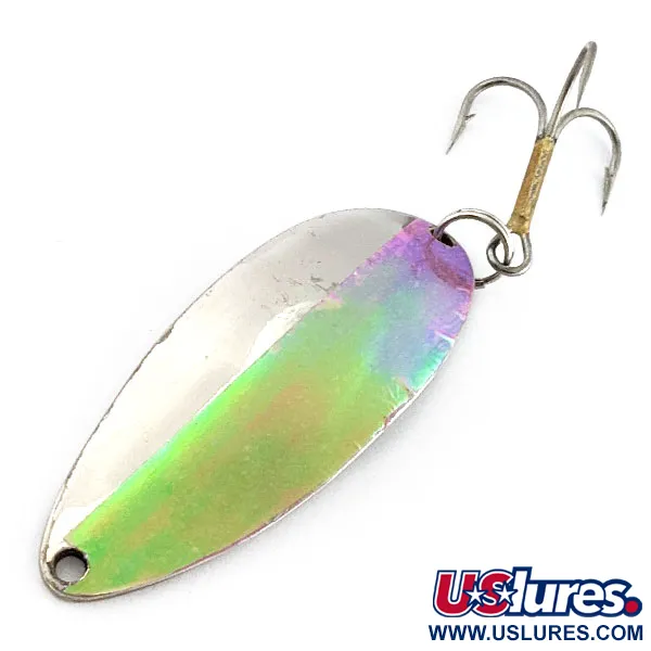 Seneca Little Cleo (Hula Girl), нікель/рожевий/зелений, 14 г, блесна коливалка (колебалка) #19676