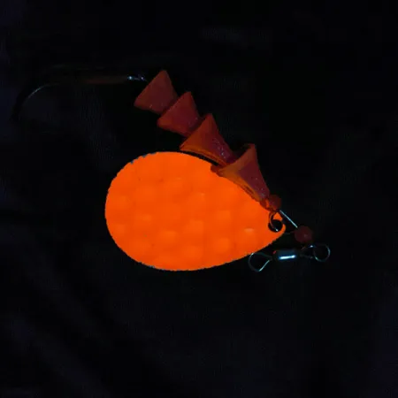 Lucky Strike Coffe Spoon UV, нікель/помаранчевий UV, 11 г, блешня оберталка (вертушка) #19694