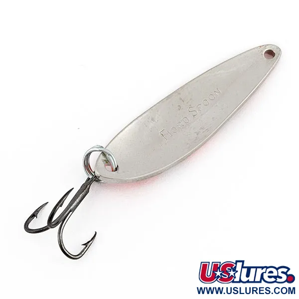 Acme Fiord Spoon UV, нікель/червоний UV, 7 г, блесна коливалка (колебалка) #19696