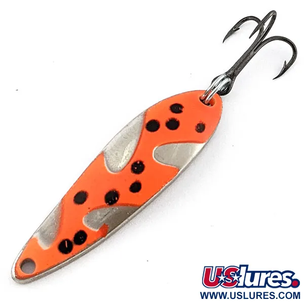 Acme Fiord Spoon UV, нікель/червоний UV, 7 г, блесна коливалка (колебалка) #19696