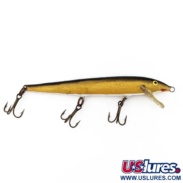  Rapala Original Floater F11, G (gold), 6 г, воблер #19697