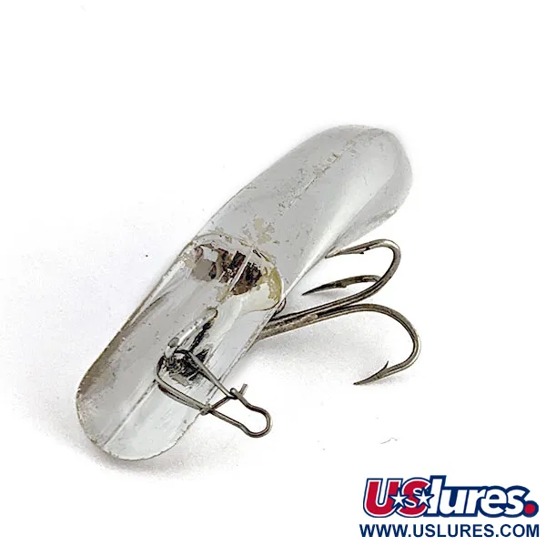  Luhr Jensen Fire Plug, Silver, 5 г, воблер #19699