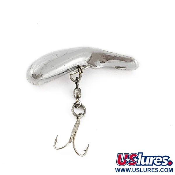  Luhr Jensen Fire Plug, Silver, 5 г, воблер #19699
