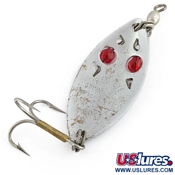 Hofschneider Red Eye Junior, нікель/червоні очі, 7 г, блесна коливалка (колебалка) #19704