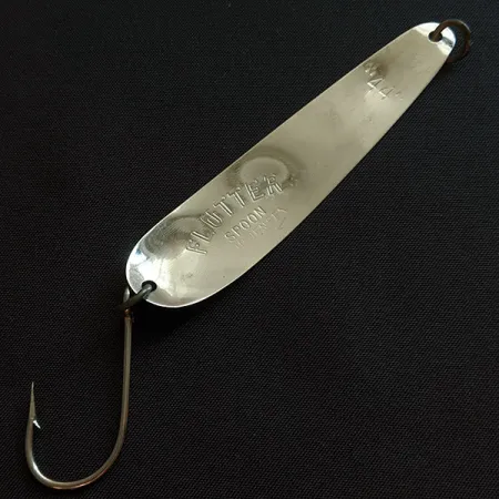 Luhr Jensen Flutter 44, срібло/синій, 4 г, блесна коливалка (колебалка) #19713