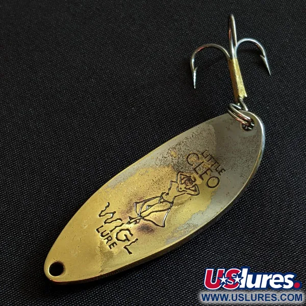 Seneca Little Cleo (Hula Girl), золото, 14 г, блесна коливалка (колебалка) #19728