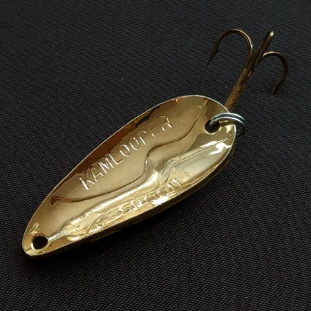Acme Kamlooper Spoon, золото/жовтий/червоний, 11 г, блесна коливалка (колебалка) #19753