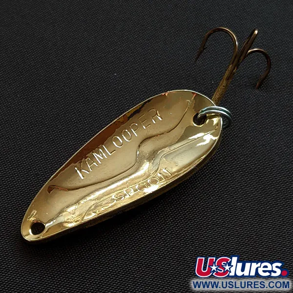 Acme Kamlooper Spoon, золото/жовтий/червоний, 11 г, блесна коливалка (колебалка) #19753