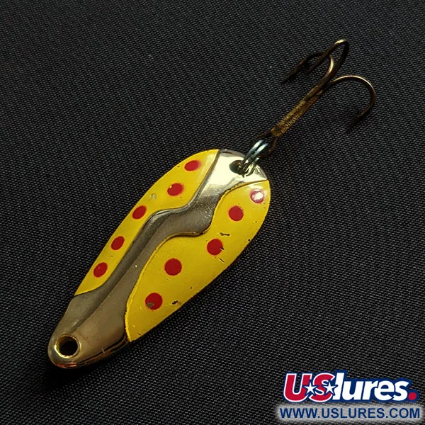 Acme Kamlooper Spoon, золото/жовтий/червоний, 11 г, блесна коливалка (колебалка) #19753