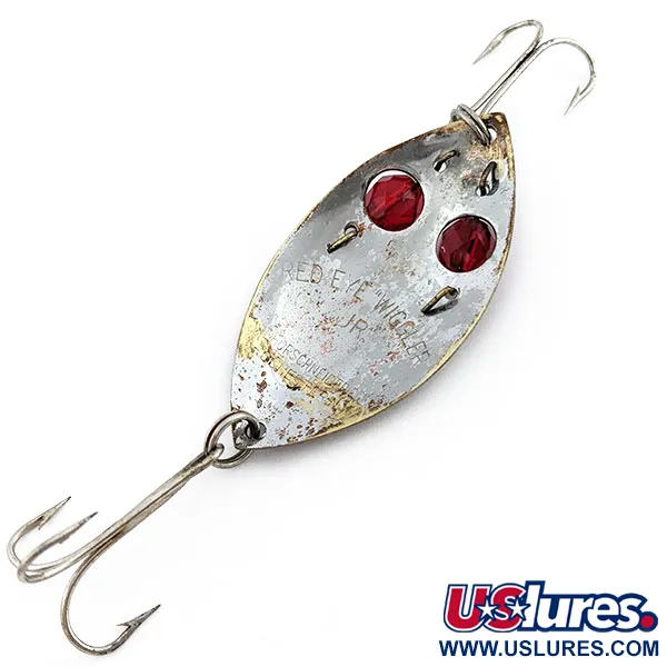 Hofschneider Red Eye Junior, нікель/латун/червоні очі, 13 г, блесна коливалка (колебалка) #19768