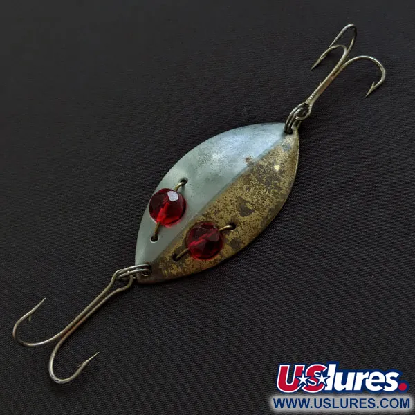 Hofschneider Red Eye Junior, нікель/латун/червоні очі, 13 г, блесна коливалка (колебалка) #19768