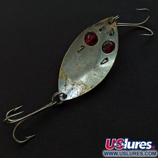 Hofschneider Red Eye Junior, нікель/латун/червоні очі, 13 г, блесна коливалка (колебалка) #19768