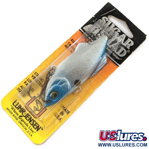  Luhr Jensen's Sugar Shad, Silver/Blue, 14, воблер #19774