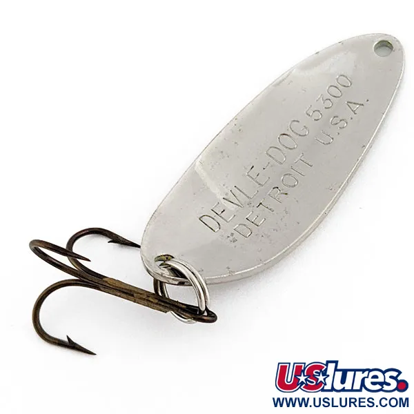Eppinger Dardevle Devle-Dog 5300, нікель, 10 г, блесна коливалка (колебалка) #19776