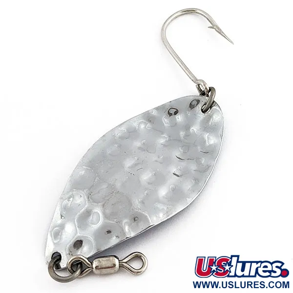 Luhr Jensen Manistee 4, нікель/синій, 14 г, блесна коливалка (колебалка) #19778