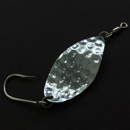 Luhr Jensen Manistee 4, нікель/синій, 14 г, блесна коливалка (колебалка) #19778