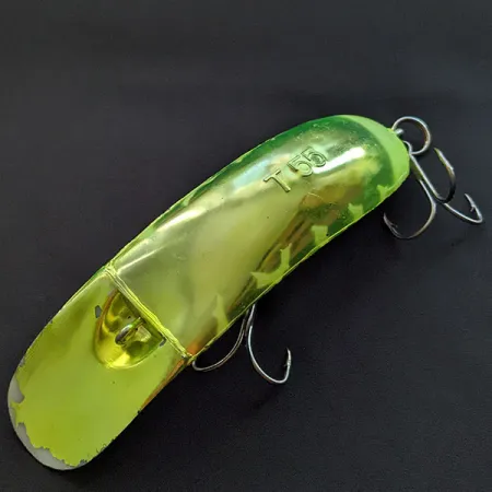 Yakima Bait FlatFish T55, шартрез UV, 28 г, воблер #19794