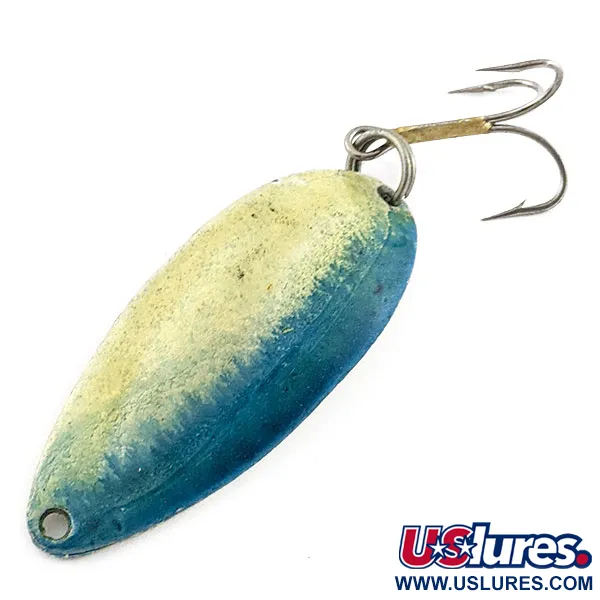 Seneca Little Cleo (Hula Girl), перловий/блакитний, 18 г, блесна коливалка (колебалка) #19798