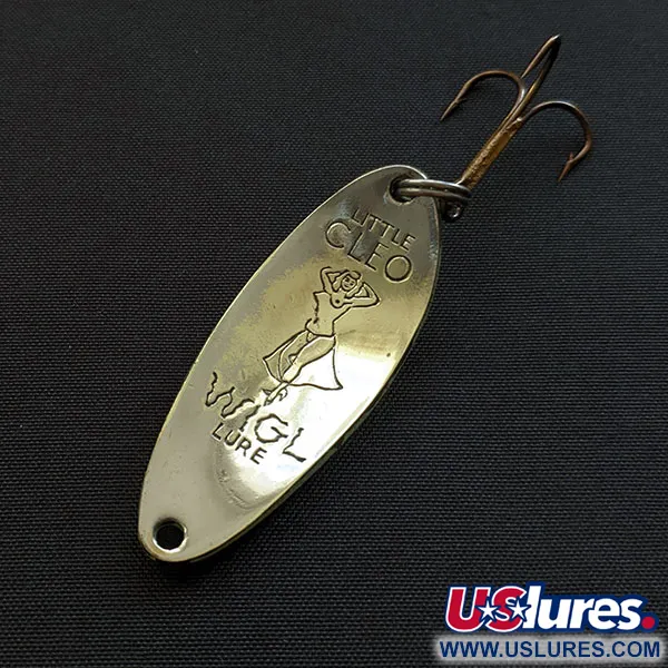 Seneca Little Cleo (Hula Girl) UV, нікель/золото/жовтий/зелений UV, 10 г, блесна коливалка (колебалка) #19799