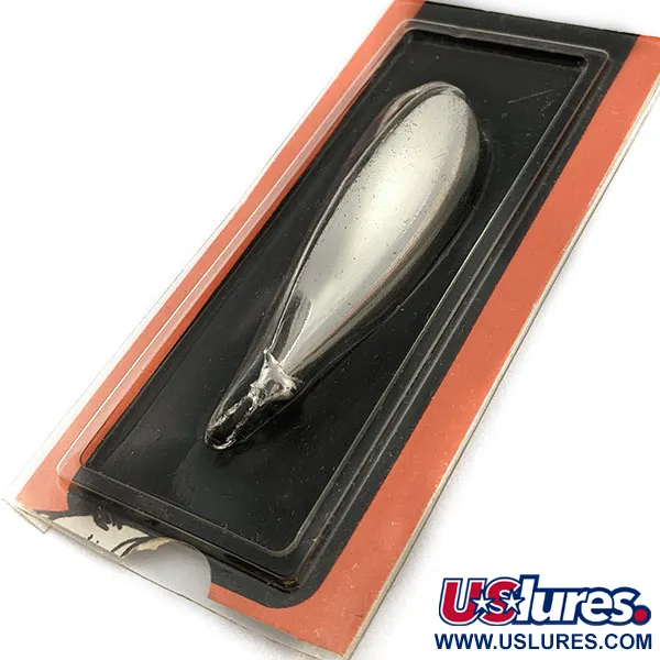  Незачіпляйка Johnson Silver Minnow (1970x років), срібло, 12 г, блесна коливалка (колебалка) #19811