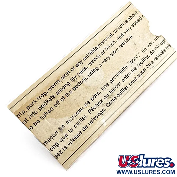  Незачіпляйка Johnson Silver Minnow (1970x років), срібло, 12 г, блесна коливалка (колебалка) #19811