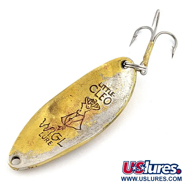 Seneca Little Cleo (Hula Girl), золото/нікель, 18 г, блесна коливалка (колебалка) #19818