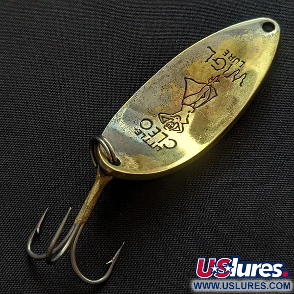 Seneca Little Cleo (Hula Girl), золото/нікель, 18 г, блесна коливалка (колебалка) #19818