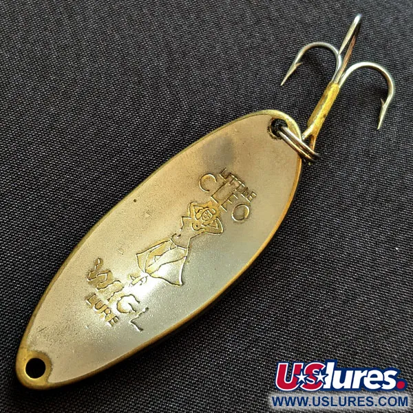 Seneca Little Cleo (Hula Girl), латунь, 18 г, блесна коливалка (колебалка) #19833