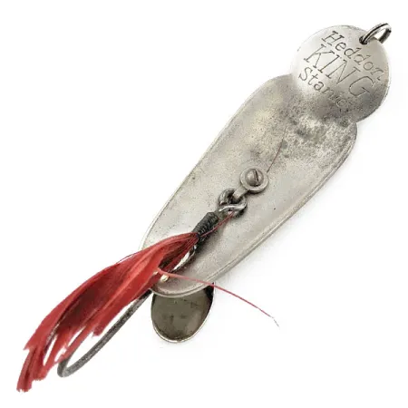 Heddon King Stanley, нікель/червоний, 21 г, блесна коливалка (колебалка) #19842