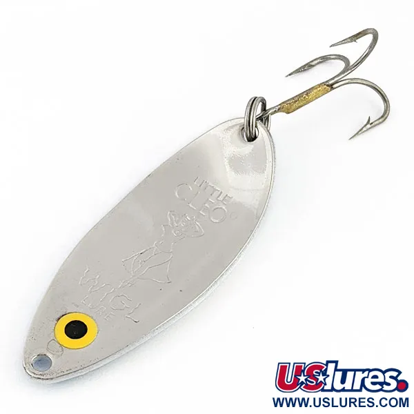 Seneca Little Cleo (Hula Girl), синій/жемчуг/нікель, 14 г, блесна коливалка (колебалка) #19848