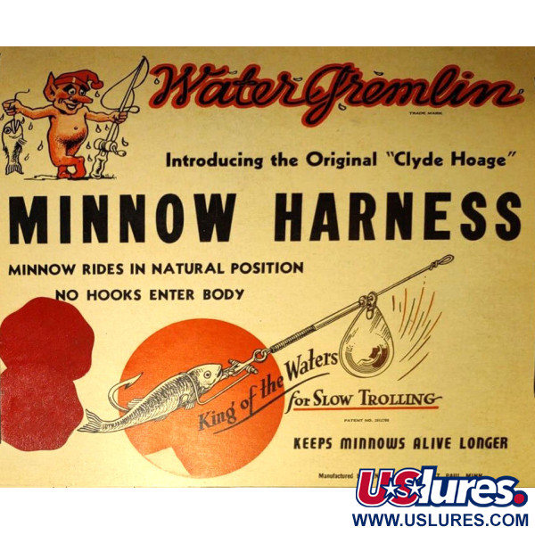  Water Gremlin minnow harness, нікель, 5,5 г, блешня оберталка (вертушка) #19863