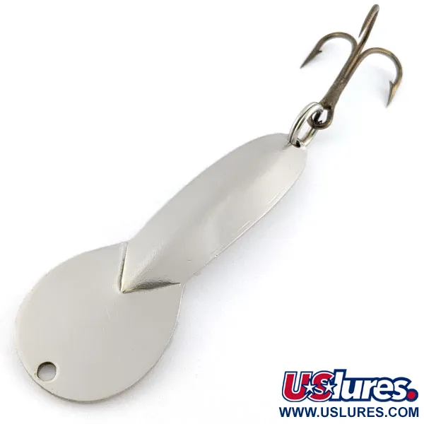  Glen Evans Loco 3, нікель, 17 г, блесна коливалка (колебалка) #19874