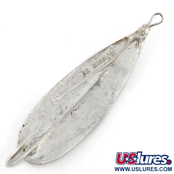  Johnson Silver Minnow, нікель, 14 г, блесна коливалка (колебалка) #19897