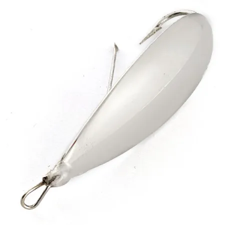 Johnson Silver Minnow, нікель, 14 г, блесна коливалка (колебалка) #19897