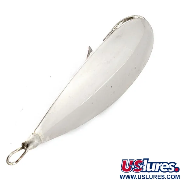  Johnson Silver Minnow, нікель, 12 г, блесна коливалка (колебалка) #19903