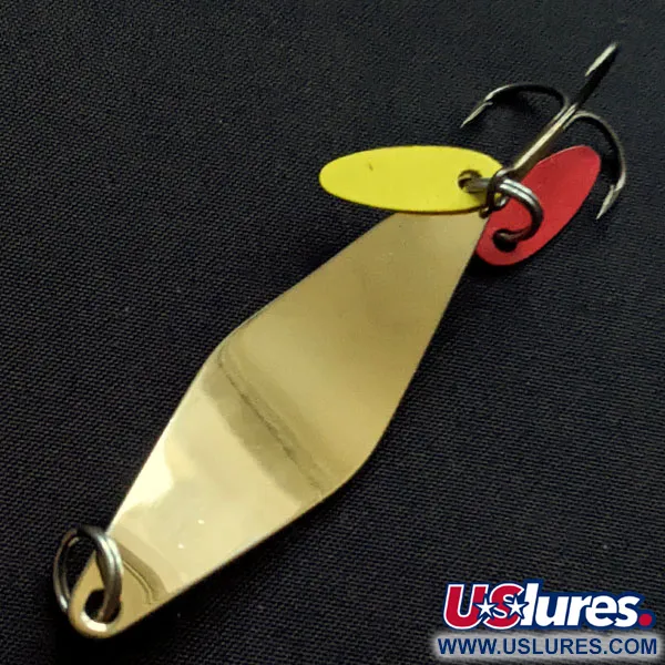  Bay de Noc Do-Jigger #3, złoty/zielony, 9 г, блесна коливалка (колебалка) #19904