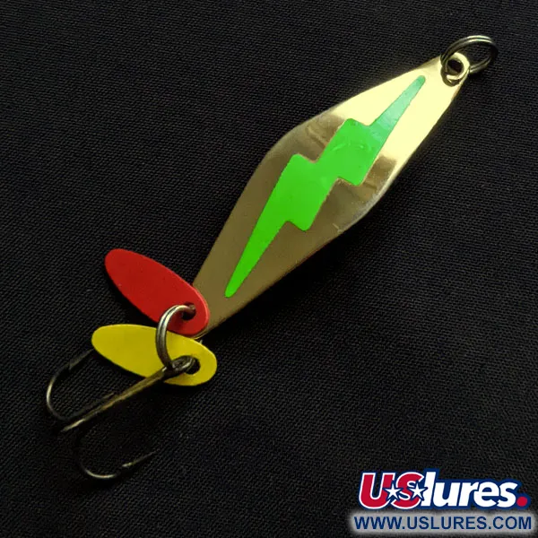  Bay de Noc Do-Jigger #3, złoty/zielony, 9 г, блесна коливалка (колебалка) #19904