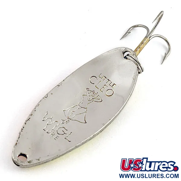 Seneca Little Cleo (Hula Girl) UV, нікель/жовтий/помаранчевий UV, 18 г, блесна коливалка (колебалка) #19928