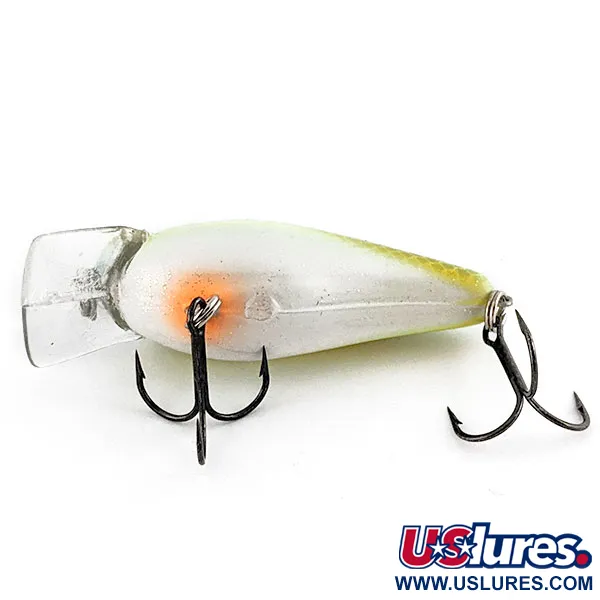  Strike King KVD 1.5 Silent square bill, Chartreuse Sexy Shad, 12 г, воблер #19971