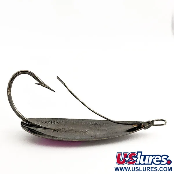  Незачіпляйка Johnson Silver Minnow, чорний/фіолет, 21 г, блесна коливалка (колебалка) #19978