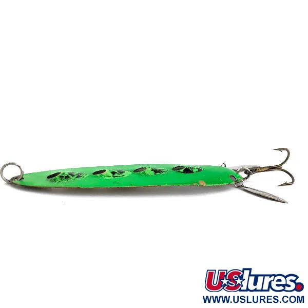  Heddon Sounder UV, зелений/латунь/білий UV, 19 г, блесна коливалка (колебалка) #19980