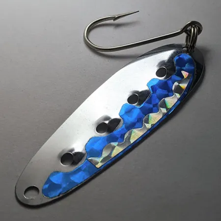 Heddon Sounder, нікель/синій, 5,5 г, блесна коливалка (колебалка) #19981