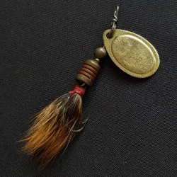 Mepps AgliA 1 dressed (білячий хвіст) (1970x років)