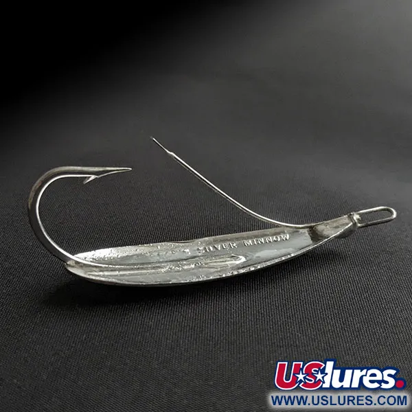  Johnson Silver Minnow, нікель, 12 г, блесна коливалка (колебалка) #19988