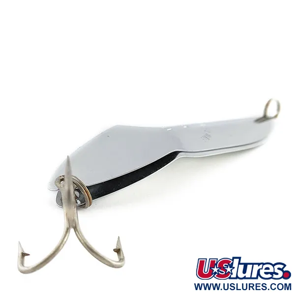 Happiness Is bait Marek-L-Lure by H.i UV, нікель/білий UV, 18 г, блесна коливалка (колебалка) #19992