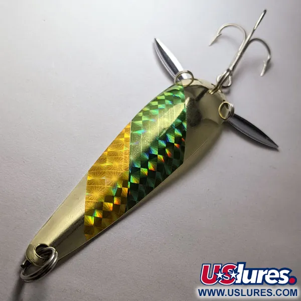  Marathon з пелюстками, золото/зелений, 17 г, блесна коливалка (колебалка) #19997