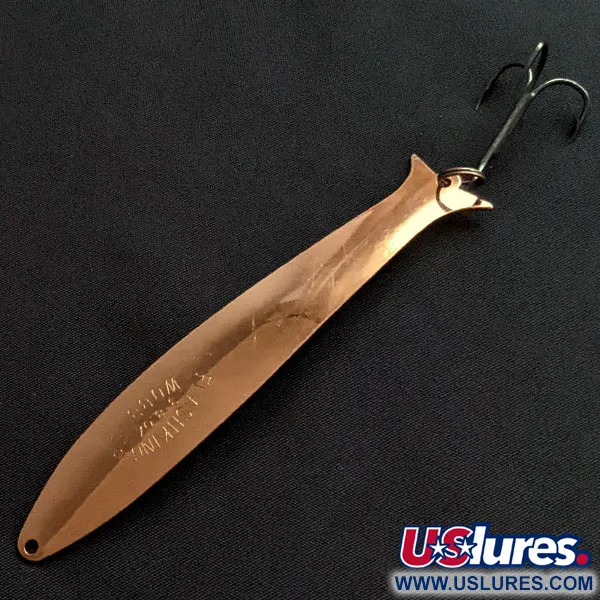 Acme Flash-King Wobbler, мідь, 10 г, блесна коливалка (колебалка) #20003